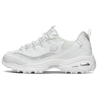 斯凯奇 SKECHERS 女子 LIFESTYLE系列 D’LITES系列时尚绑带运动 休闲鞋 66666200白色/WHT 35.5码 US5.5码