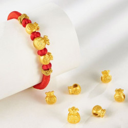 曼卡龙钱多多黄金福袋手链