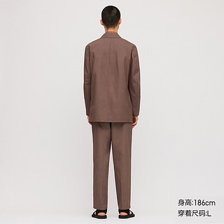 UNIQLO 优衣库 427652 男士棉麻混纺休茄克