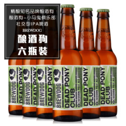 BREWDOG 酿酒狗/ 布鲁多格/精酿啤酒体验馆】 小马鬼6支 *5件