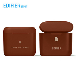 EDIFIER 漫步者 EJOY 真无线蓝牙耳机 火炉红