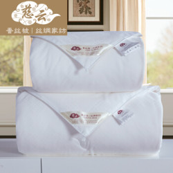 慈云 蚕丝子母被 纯棉面料 瑞兆祥云 蚕丝净重2+4斤 200*230cm *3件