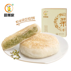 同栗家 绿豆饼132g *4件