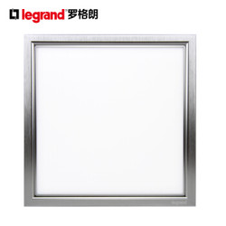 罗格朗led集成吊顶灯面板灯平板灯铝扣板厨房灯卫浴灯 12W冷光 LED(IXFL1-12Y) *3件