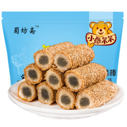 蜀坊斋 膨化食品 休闲零食芝麻棒 夹心酥糕点 原味 500g *16件