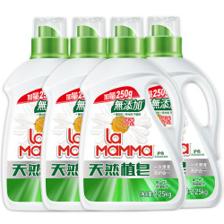 妈妈壹选 天然皂液护色洗衣液 18斤 *2件