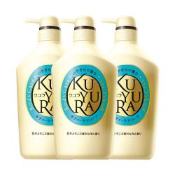 日本 资生堂 可悠然 沐浴乳 550mlx3瓶