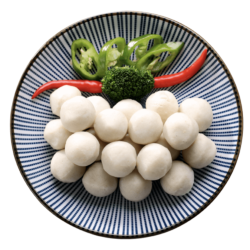 浔鲜记 生鲜冷冻手工鱼丸 2袋装共500g *5件