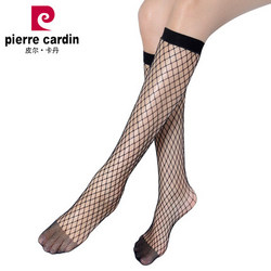 Pierre Cardin 皮尔卡丹 女士性感中筒渔网袜