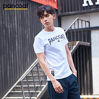 PANCOAT PCATE182410M 男士字母印花短袖