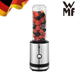 WMF 便携果汁机搅拌机辅食机不锈钢机身四翼刀片 加研磨杯