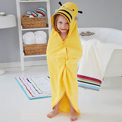 斯凱霍普（SKIP HOP）兒童動物園系列浴衣浴巾 純棉套裝 26s-30s吸水