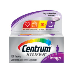 Centrum/善存 银片 50+女士中老年复合维生素 100粒*2瓶