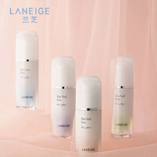 兰芝（LANEIGE）紫米礼盒（雪纱丝柔隔离30ml+隔离10ml*3+紫米美妆蛋+人形立牌）