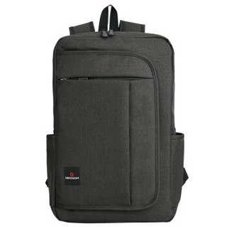 SWISSGEAR 电脑包 双肩背包笔记本包商务旅行休闲学生大容量15.6英寸定制版 SA-9951黑色