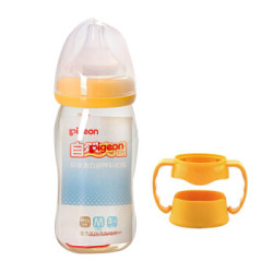 pigeon 贝亲 AA75 宽口径PPSU奶瓶 240ml *3件