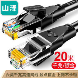 山泽(SAMZHE)六类网线—20米