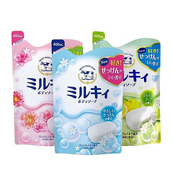 Cow 牛牌 牛乳石沐浴露补充装 400ml *5件