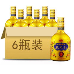 古越龙山 绍兴黄酒 锦绣状元红 整箱装 14度 500ml*6 *2件