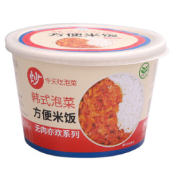 榆园韩式炒泡菜冲泡型方便米饭240g *2件