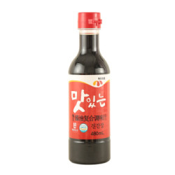 韩国原装进口 调味品 复合调味料韩式韩式料理酱油汁480ml *2件