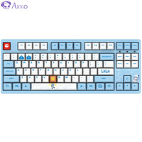Akko 艾酷 3087 哔哩哔哩 87键 机械键盘（AKKO轴、PBT）