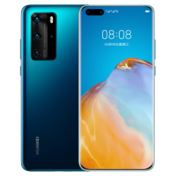华为 HUAWEI P40 Pro 麒麟990 5G SoC芯片 5000万超感知徕卡四摄 50倍数字变焦 8GB+256GB深海蓝全网通5G手机