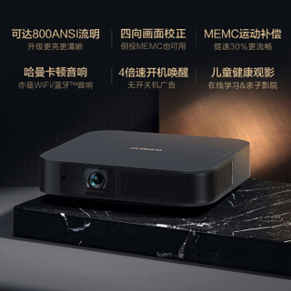 极米（XGIMI）新一代Z6X 投影仪家用+壁挂支架+100英寸遥控幕布+无线K歌麦克风（新Z6X套装二）