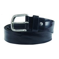 TRUSSARDI JEANS杜鲁萨迪 18秋季男士浅棕色小牛皮革做旧风格针扣腰带71L00077 9Y099999 B170 120码