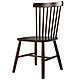  全实木椅子现代简约靠背办公椅胡桃色凳子休闲家用餐椅北欧温莎椅　