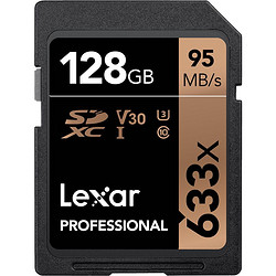 Lexar 雷克沙 633X UHS-I高速 SDXC卡 128GB