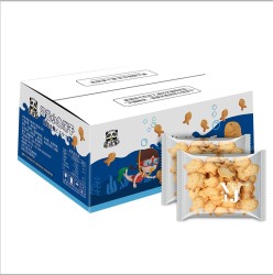香将军 海盐饼干小鱼饼 100g *3件