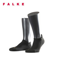 FALKE 德国鹰客 Cool Kick棉运动时尚透气吸汗贴合夏季低筒男女袜 黑色black 37-38 16609-3000