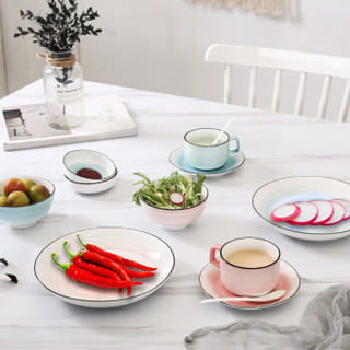 蔻达coda 陶瓷餐具套装 釉下彩 瓷 手绘飞天餐具 20头 d1803