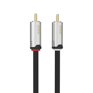Prolink普洛 HMC101-0300 2 RCA plugs - 2 RCA plugs多媒体音响链接线(无损音质 无氧铜）3米