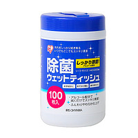 爱丽思 一次性除菌湿巾 100抽(酒精款)