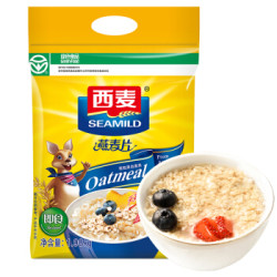 SEAMILD 西麦 即食纯燕麦片 1980g *2件