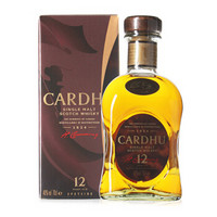 Cardhu Amber 黑石卡杜 12年苏格兰单一麦芽威士忌 700ml