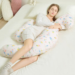 佳韵宝（Joyourbaby）孕妇枕头H型海马枕孕妇护腰侧睡枕靠枕 梦幻森林