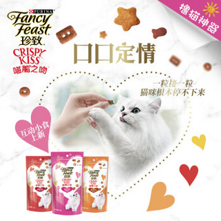 FANCY FEAST 珍致 泰国进口 珍致 FancyFeast 喵脆之吻猫零食 3口味60g*6