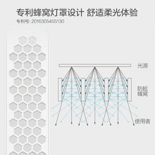 欧普照明（OPPLE）学习台灯减蓝光爱护儿童学生爱眼小夜灯LED触控调光卧室宿舍书桌工作阅读(IF金奖红点奖).