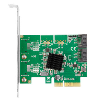 魔羯（MOGE）MC2695 硬盘加速卡多功能阵列卡 SATA3.0 台式机SATA3.0阵列卡RAID0/1
