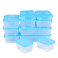 特百惠 保鲜盒家用冰箱冷冻保鲜密封储存收纳盒12件套