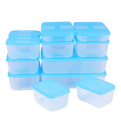 Tupperware 特百惠 保鲜盒家用冰箱冷冻保鲜密封储存收纳盒12件套