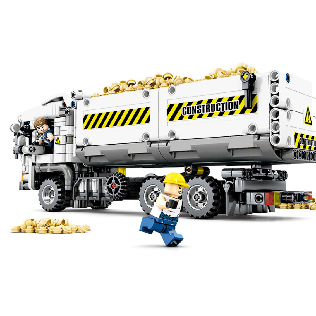 LEGO 42098的迷你版,Speed系列运输车