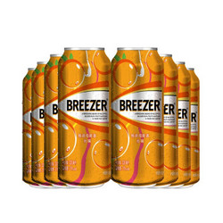 冰锐（Breezer）洋酒 3°朗姆预调鸡尾酒 橙味8连包 330ml*8 *4件