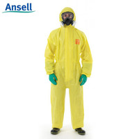 ANSELL 3000化学防护服耐酸碱血液细菌穿透有机无机化学品生物污染工业清洗防尘（不含其他配件）定做M码1件