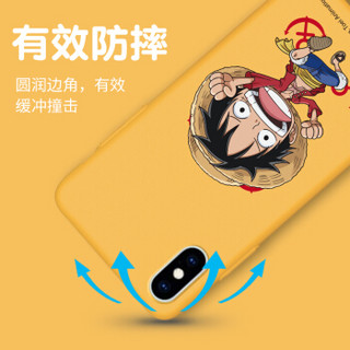 斯得弗（STRYFER）苹果XS手机壳超薄航海王正版授权保护套亲肤手感iPhone XS超薄肤感硬壳-索隆（抹茶绿）
