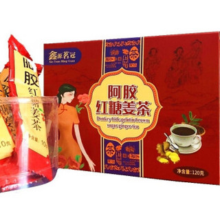 鑫源茗冠 阿胶红糖姜茶 120克  *3件