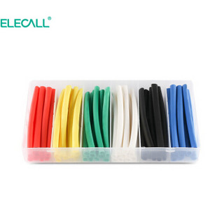 伊莱科 （ELECALL）热缩管 彩色绝缘套管电工电缆透明苹果原装数据线防水修复保护 IT-60